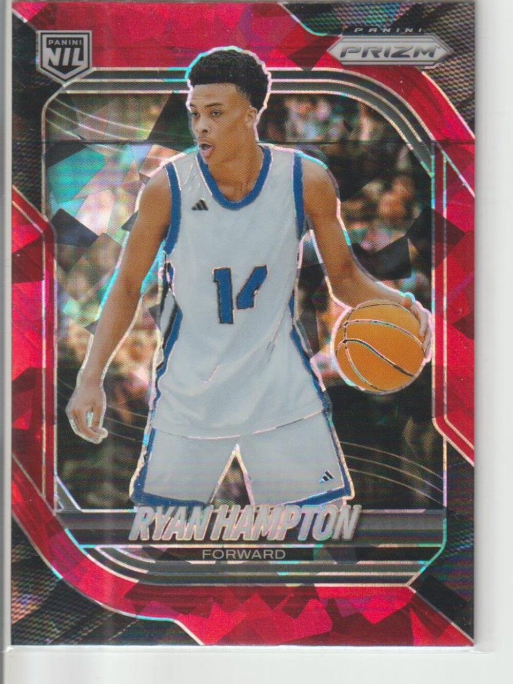 Ryan Hampton 2025-26 Panini Prizm Red Ice Prizm NIL Basketball #119